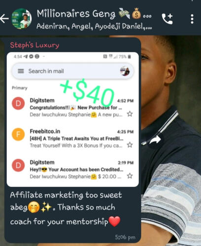 With my mentorship you are guaranteed 100-300k monthly if you implement